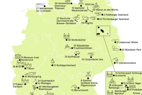 Deutschlands Seen: Karte, Tipps & die schönsten Urlaubsziele