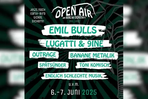 Open Air am Berg 2025: Dein Guide zum Kult-Festival in Eichstätt