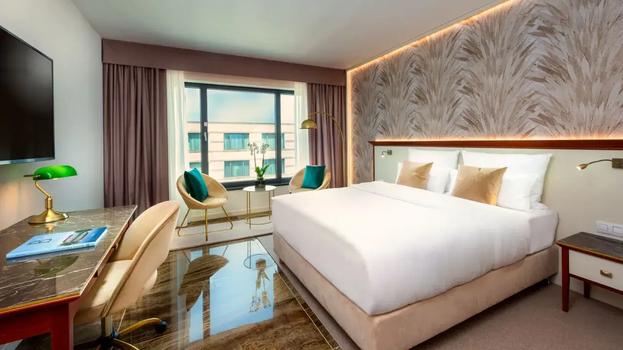 JW Marriott Hotel Berlin suite interior design