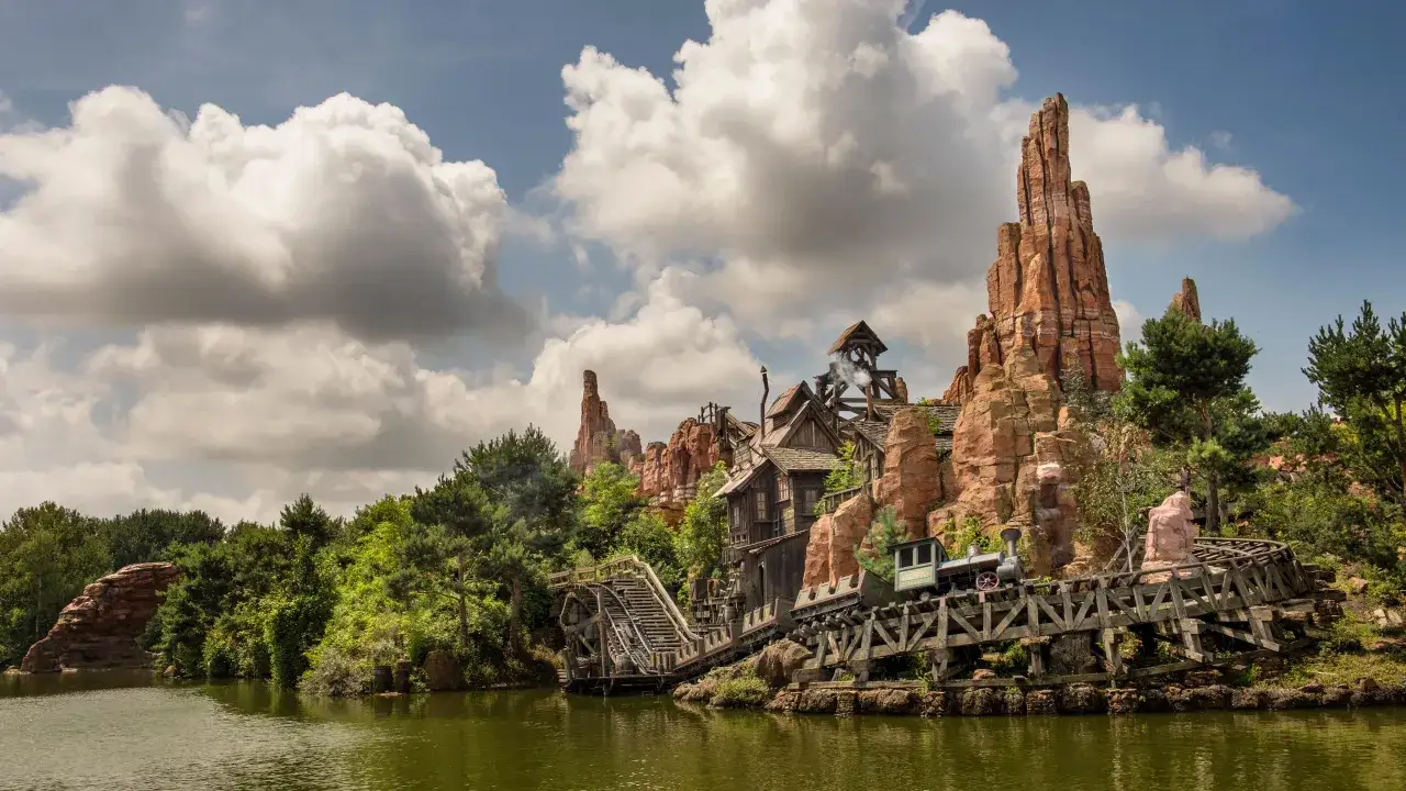 Big Thunder Mountain Achterbahn in Disneyland Paris