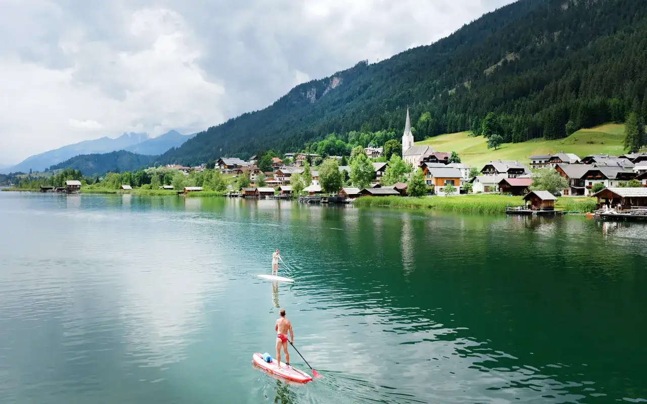 Bilder K&auml;rntner Seen W&ouml;rthersee Millst&auml;tter See Ossiacher See Weissensee