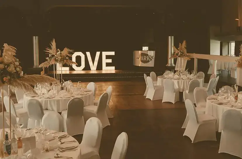 Hochzeit im PARKS N&uuml;rnberg Feier