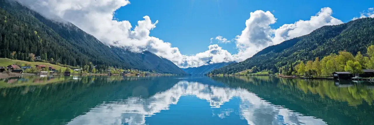 Weißensee Kärnten Naturpark