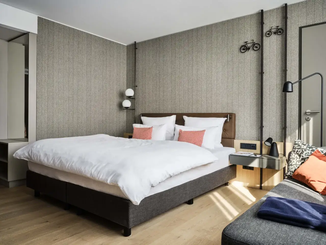 Atlantic Hotel M&uuml;nster Zimmer Superior stilvoll eingerichtet