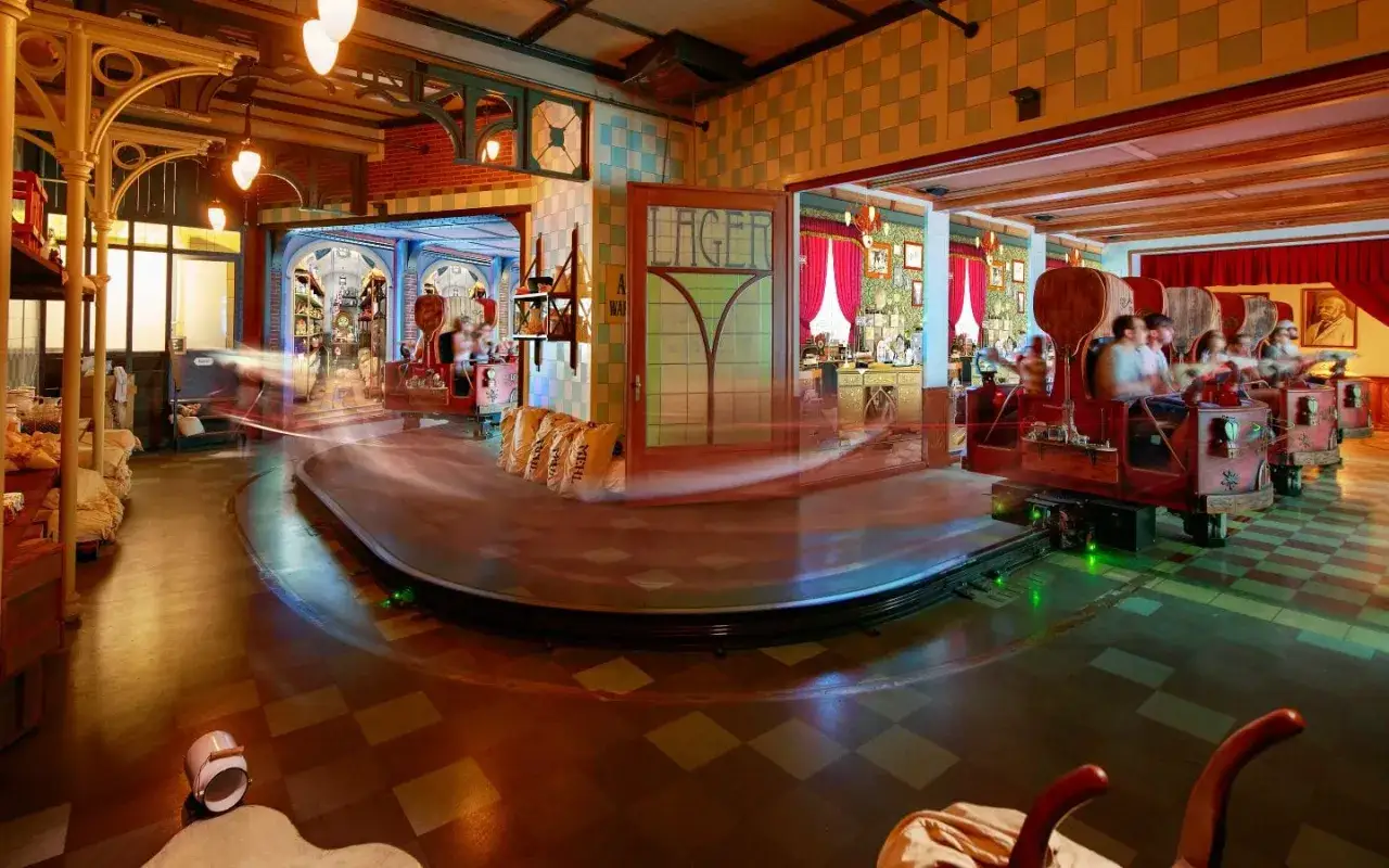 Phantasialand Maus au Chocolat Attraktion Familie