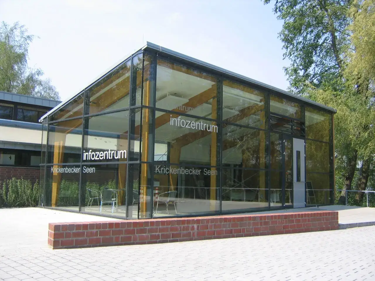 Infozentrum Krickenbecker Seen Geb&auml;ude