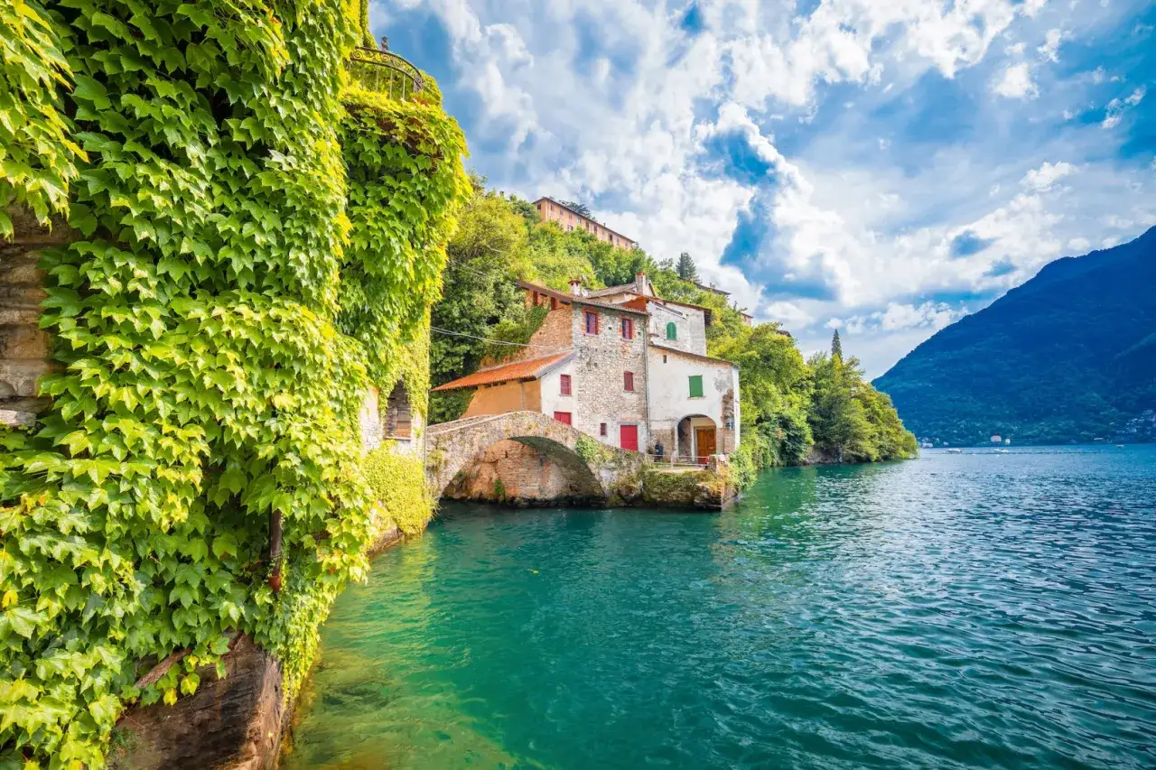 Wasserfall Orrido di Nesso Comer See