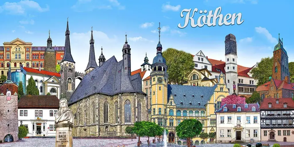 Collage Sehenswürdigkeiten Sachsen-Anhalt