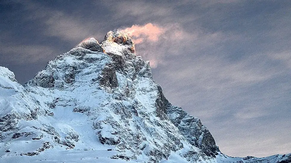 Matterhorn von der italienischen Seite Cervino