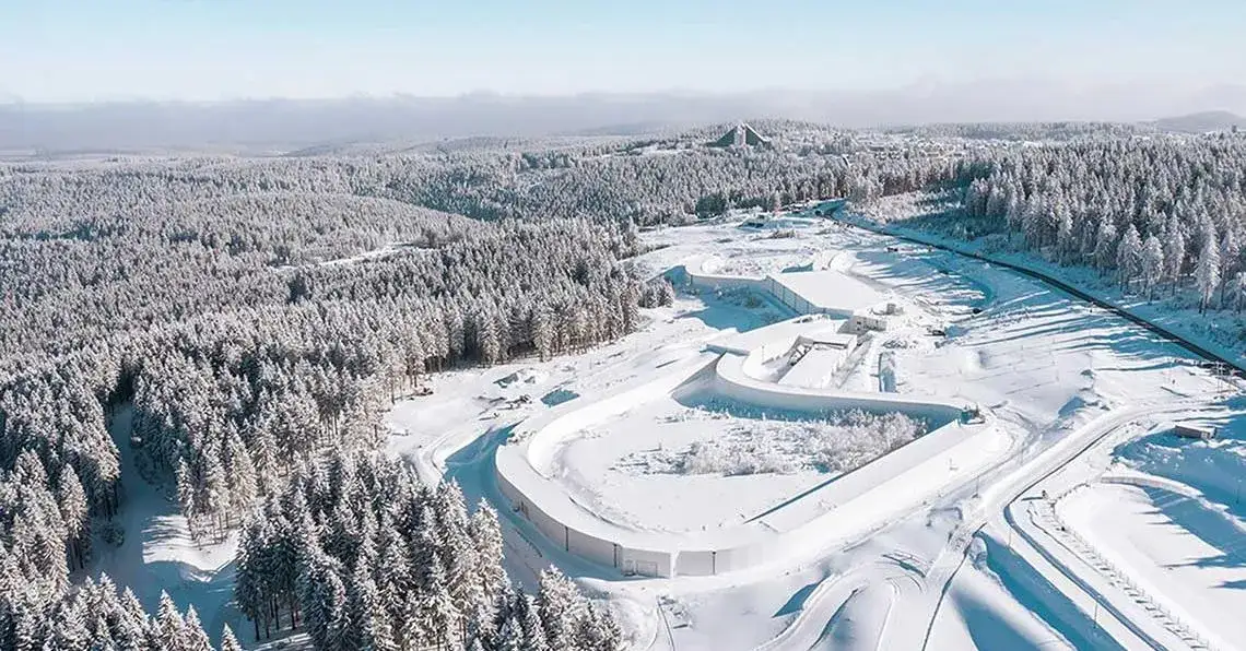 Wintersportanlagen Oberhof Th&uuml;ringen